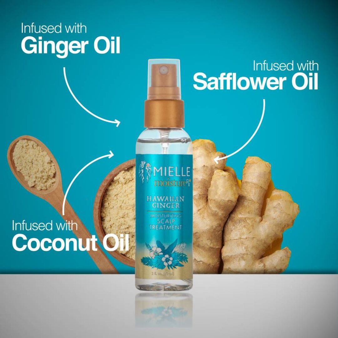 Mielle Organics Moisture Rx Hawaiian Ginger Moisturizing Scalp Treatment - 2oz