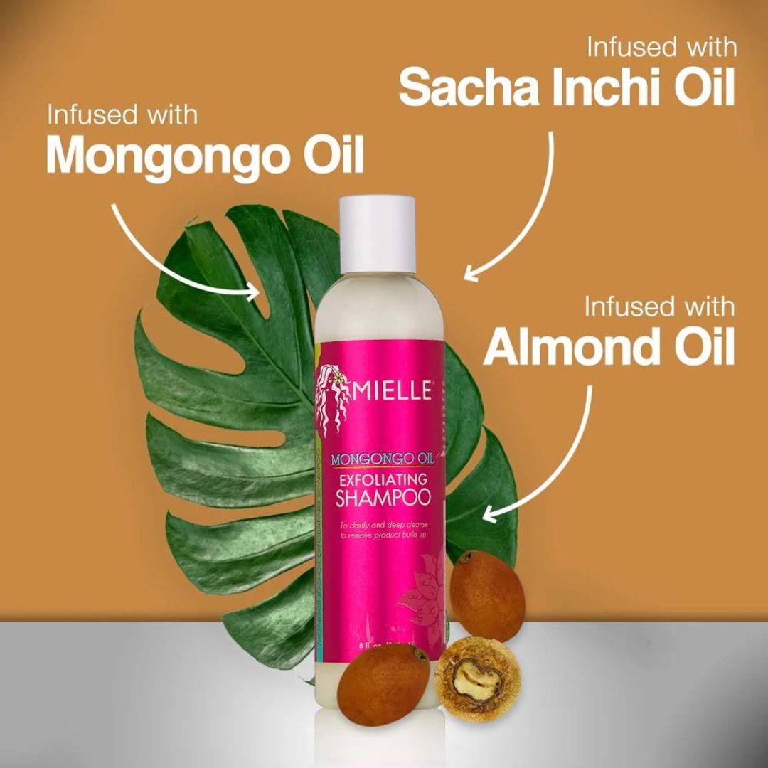 Mielle Organics Mongongo Oil Exfoliating Shampoo - 8oz