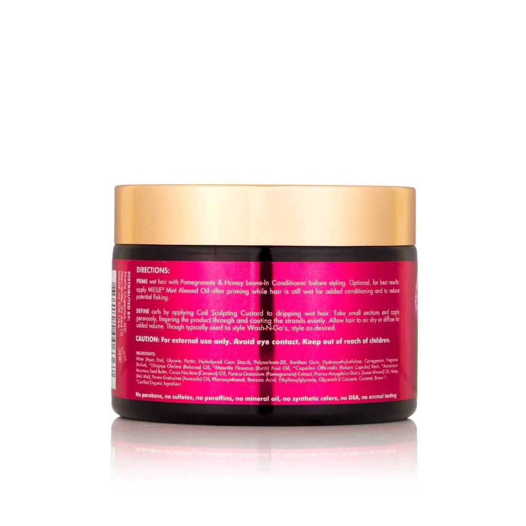 Mielle Organics Pomegranate And Honey Coil Sculpting Custard - 12oz