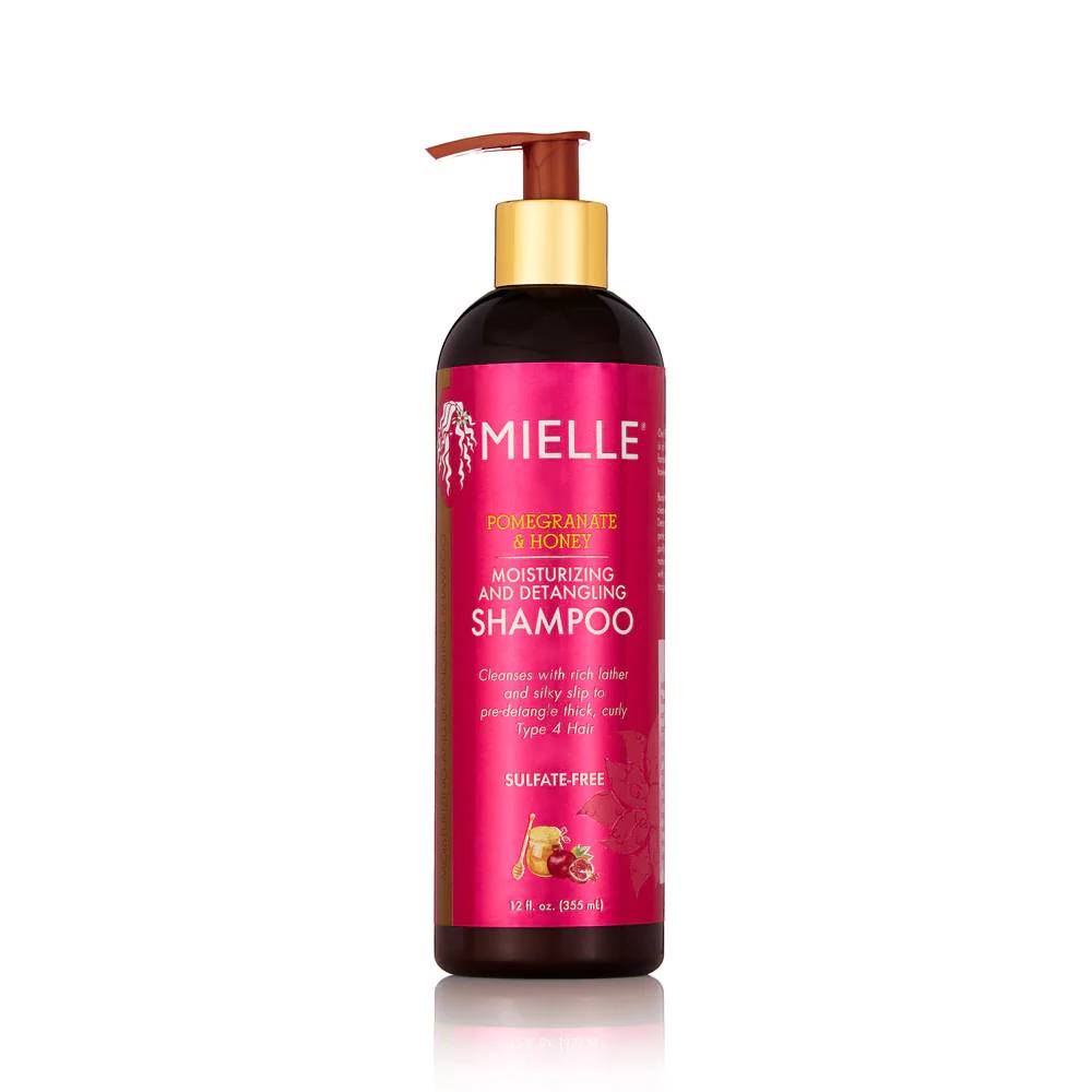 Mielle Organics Pomegranate And Honey Moisturizing And Detangling Shampoo - 12oz