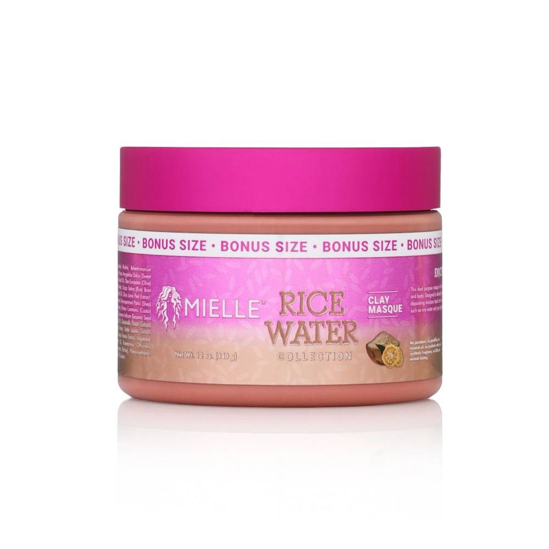 Mielle Organics Rice Water Clay Masque - 8oz