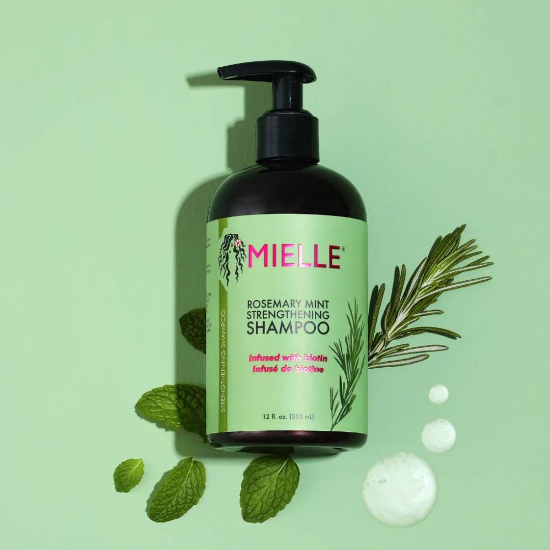Mielle Organics Rosemary Mint Strengthening Shampoo - 12oz