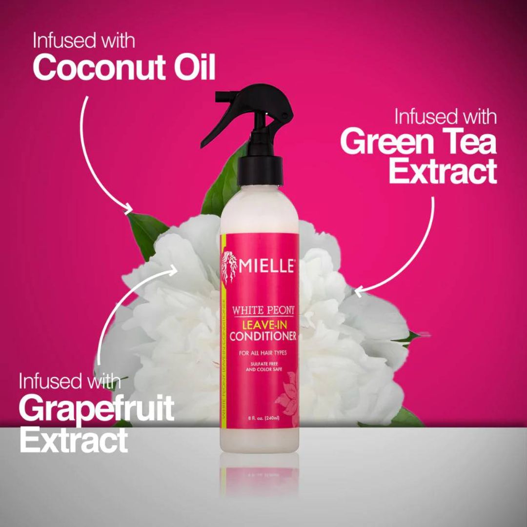 Mielle Organics White Peony Leave-In Conditioner - 8oz