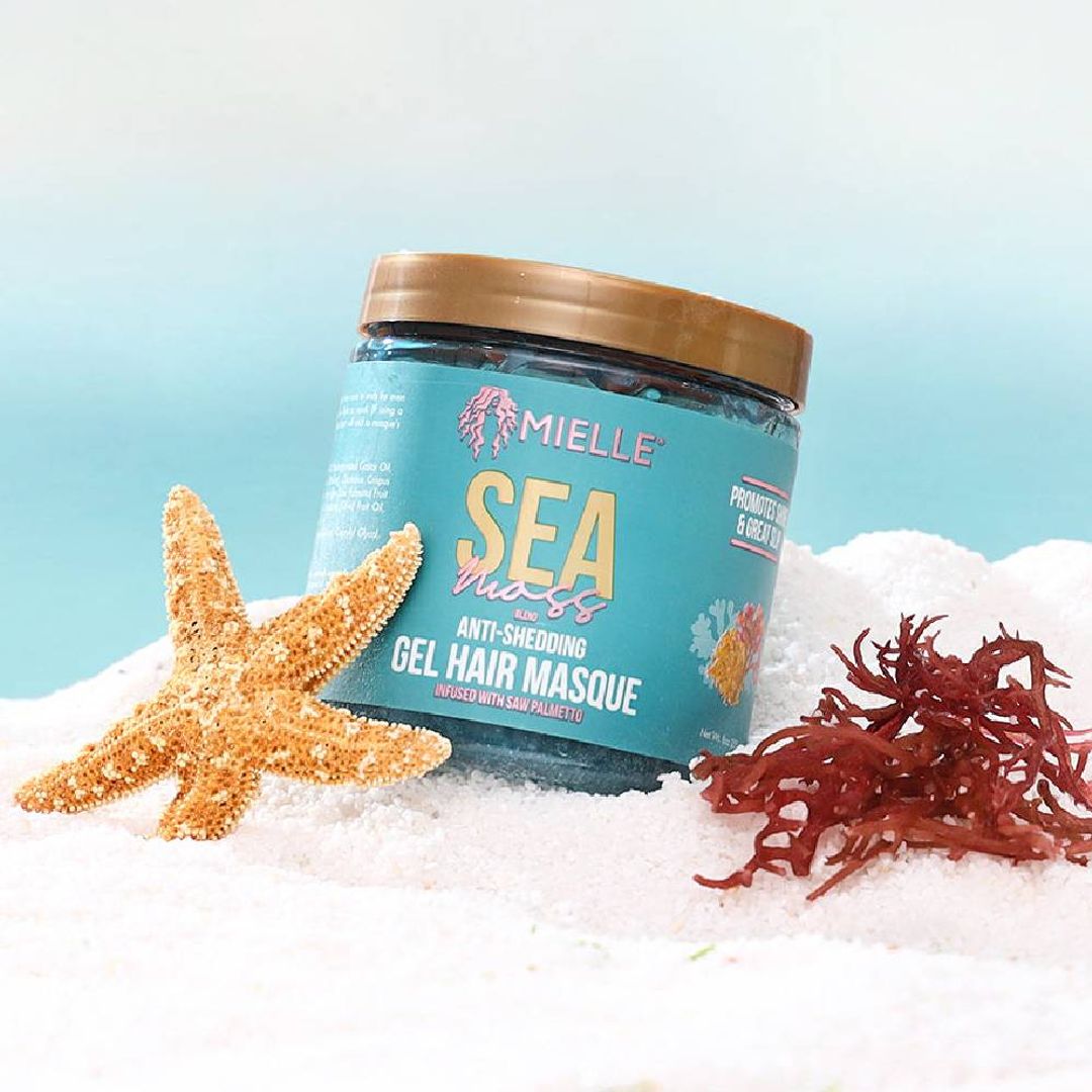 Mielle Sea Moss Blend Anti-Shedding Gel Hair Masque - 8oz