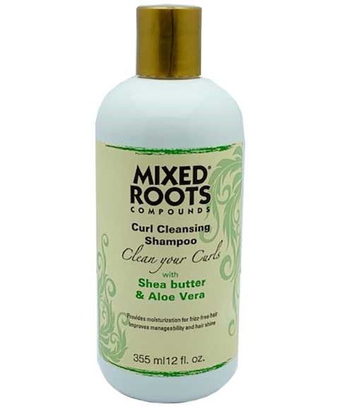 Mixed Roots - Compounds Curls Cleansing Shampoo With Shea Butter & Aloe Vera 355ml