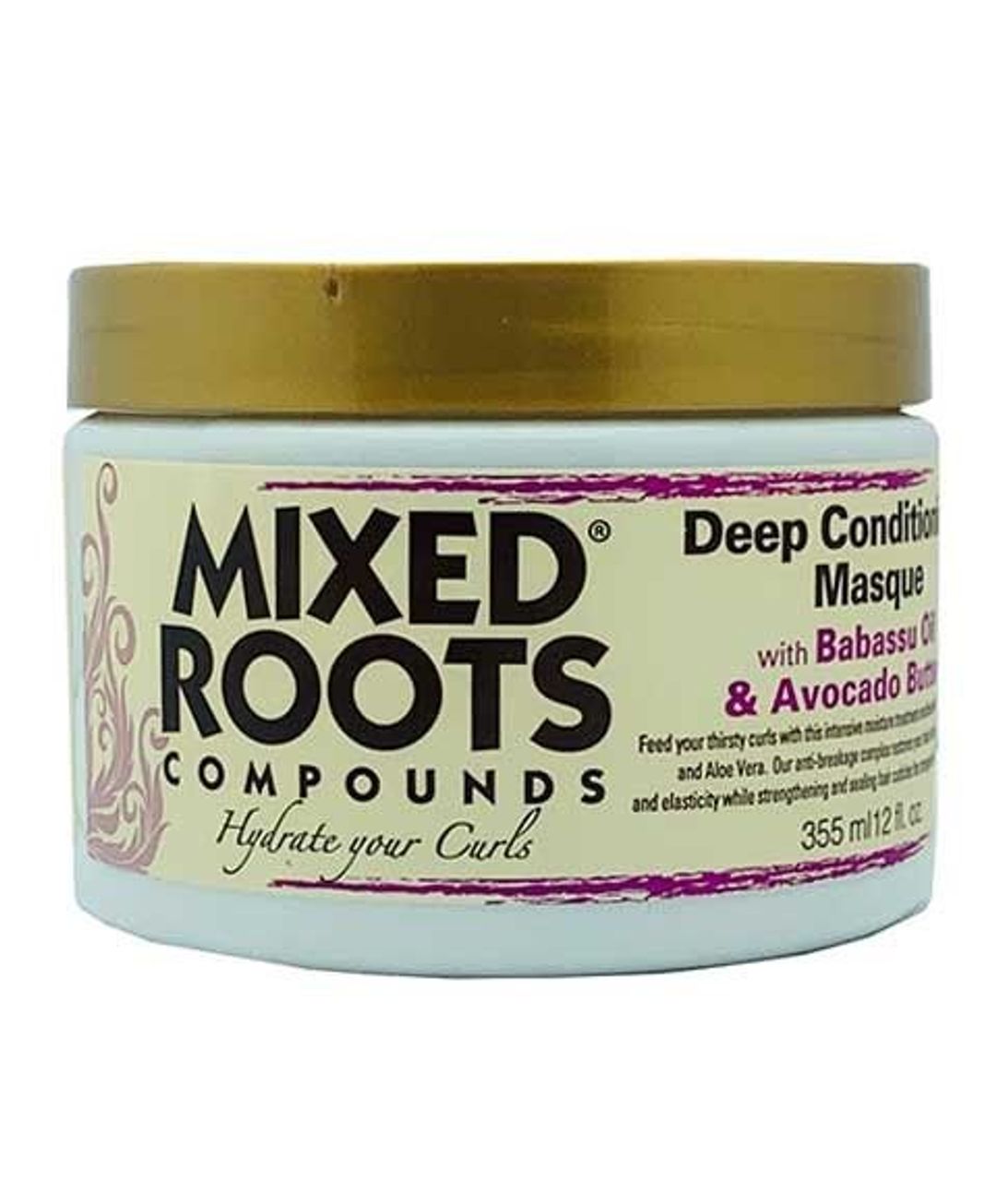 Mixed Roots - Compounds Deep Conditioning Masque With Babassu & Avocado 355ml