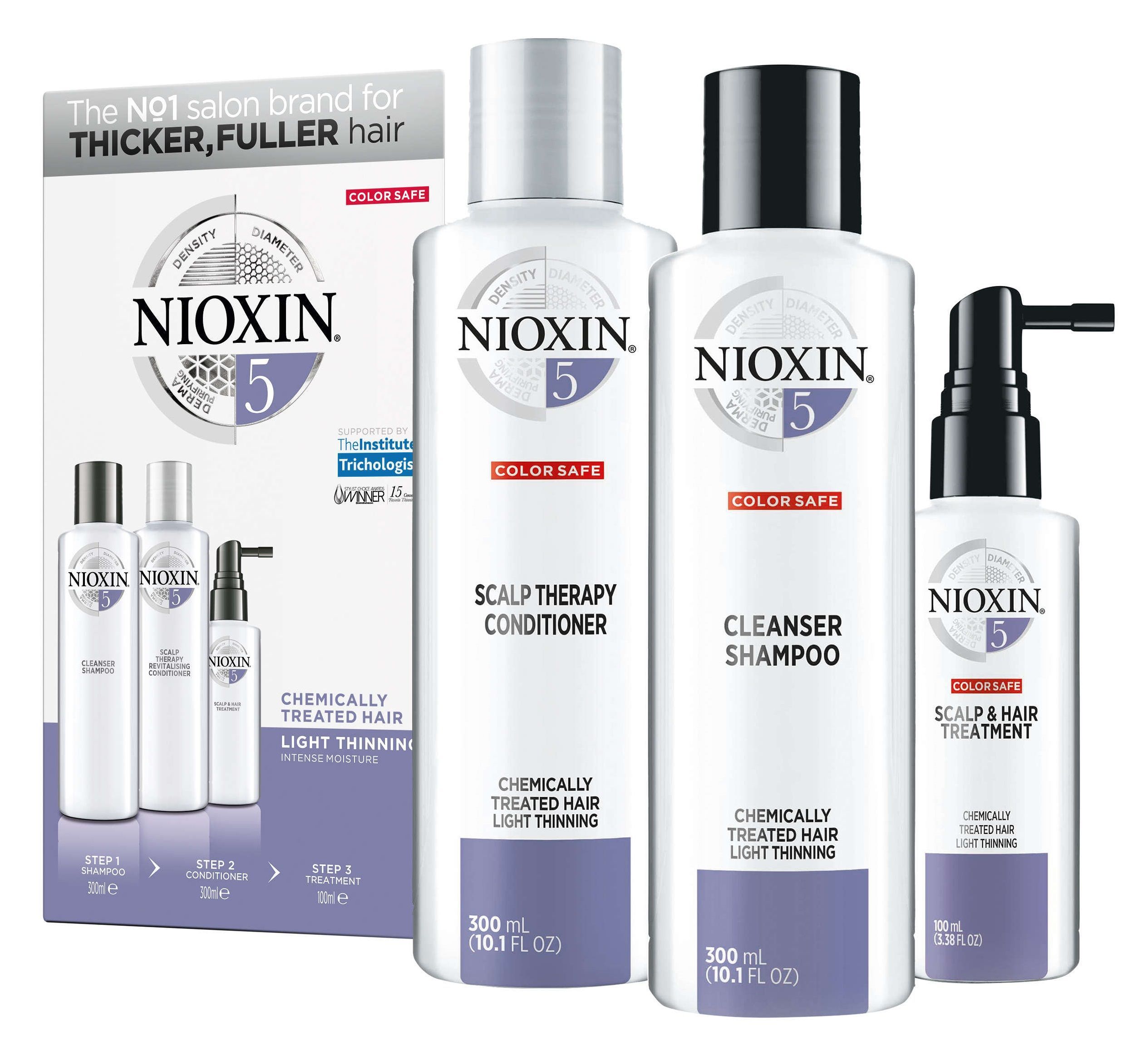 Nioxin System 5 Cleanser Shampoo 300ml | Cosmetize UK