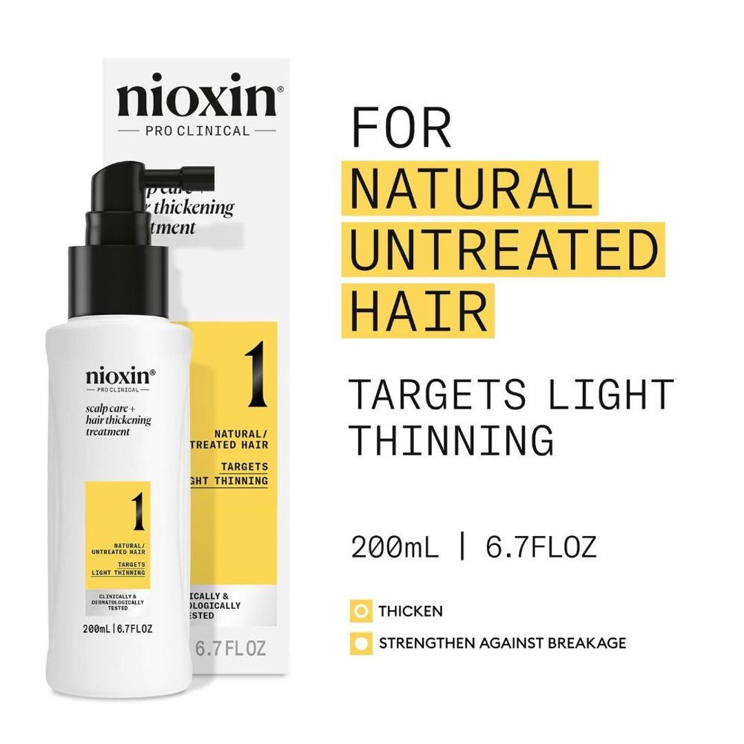Nioxin System 1 Scalp Treatment - 200ml