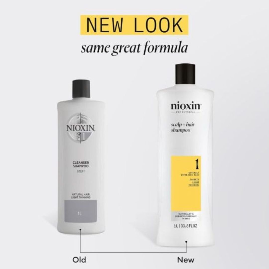 Nioxin System 1 Shampoo - 1000ml