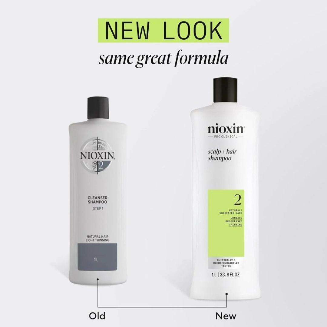 Nioxin System 2 Shampoo - 1000ml