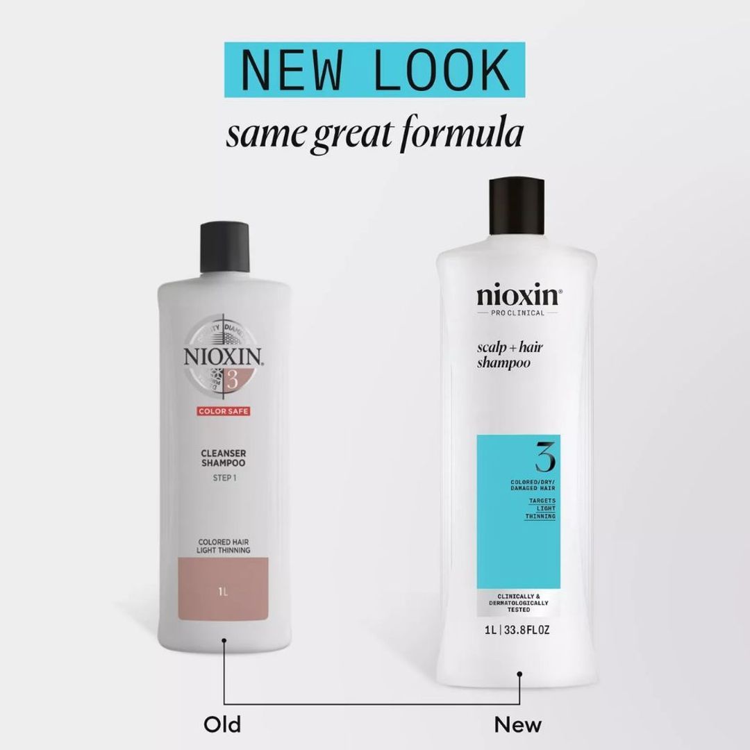 Nioxin System 3 Shampoo - 1000ml