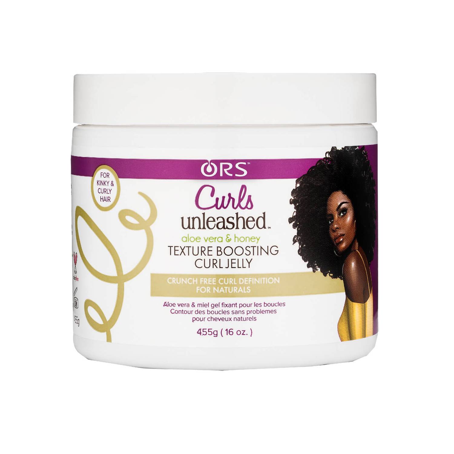 ORS Curls Unleashed Aloe Vera & Honey Curl Boosting Jelly - 16oz