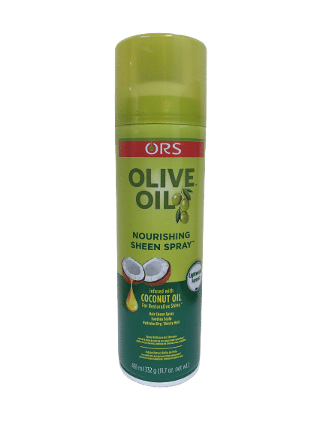 Ors Olive Oil Nourishing Sheen Spray Infused with Coconut Oil Light Formula Cosmetize UK
