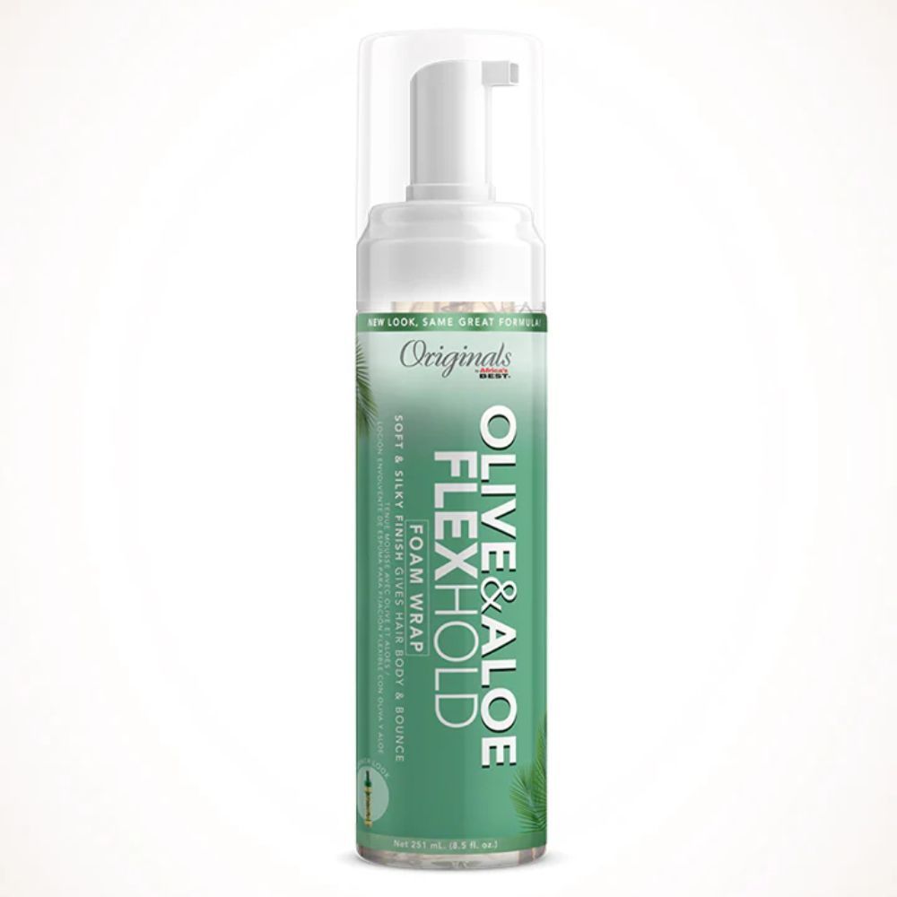 Original Africa's Best Olive Oil & Aloe soft Shine Flex Hold - 8.5oz