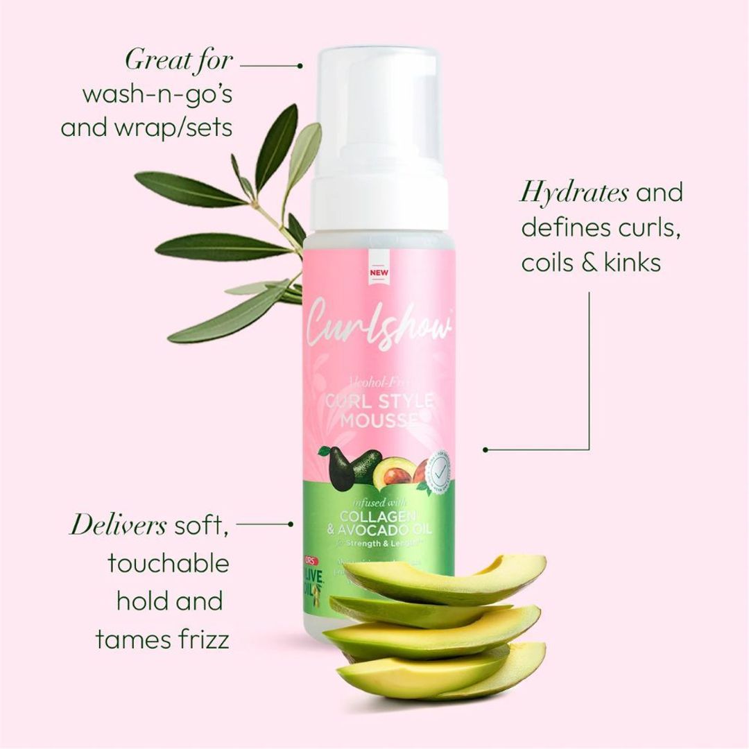 Ors Olive Oil Curlshow Curl Style Mousse - 7oz