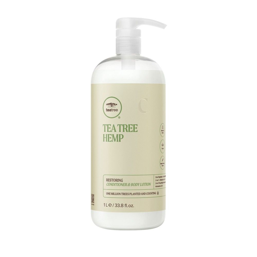 Paul Mitchell Tea Tree Hemp Restoring Conditioner And Body Lotion - 1000ml