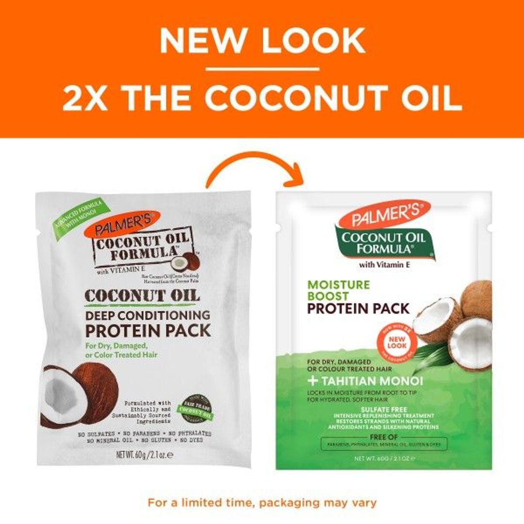 Palmer's Coconut Oil Formula Moisture Boost Protein Pack - 60g