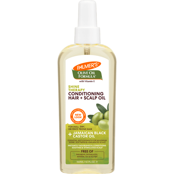 Palmers Olive Oil Shine Therapy Conditioning Hair + Scalp Oil - 150ml