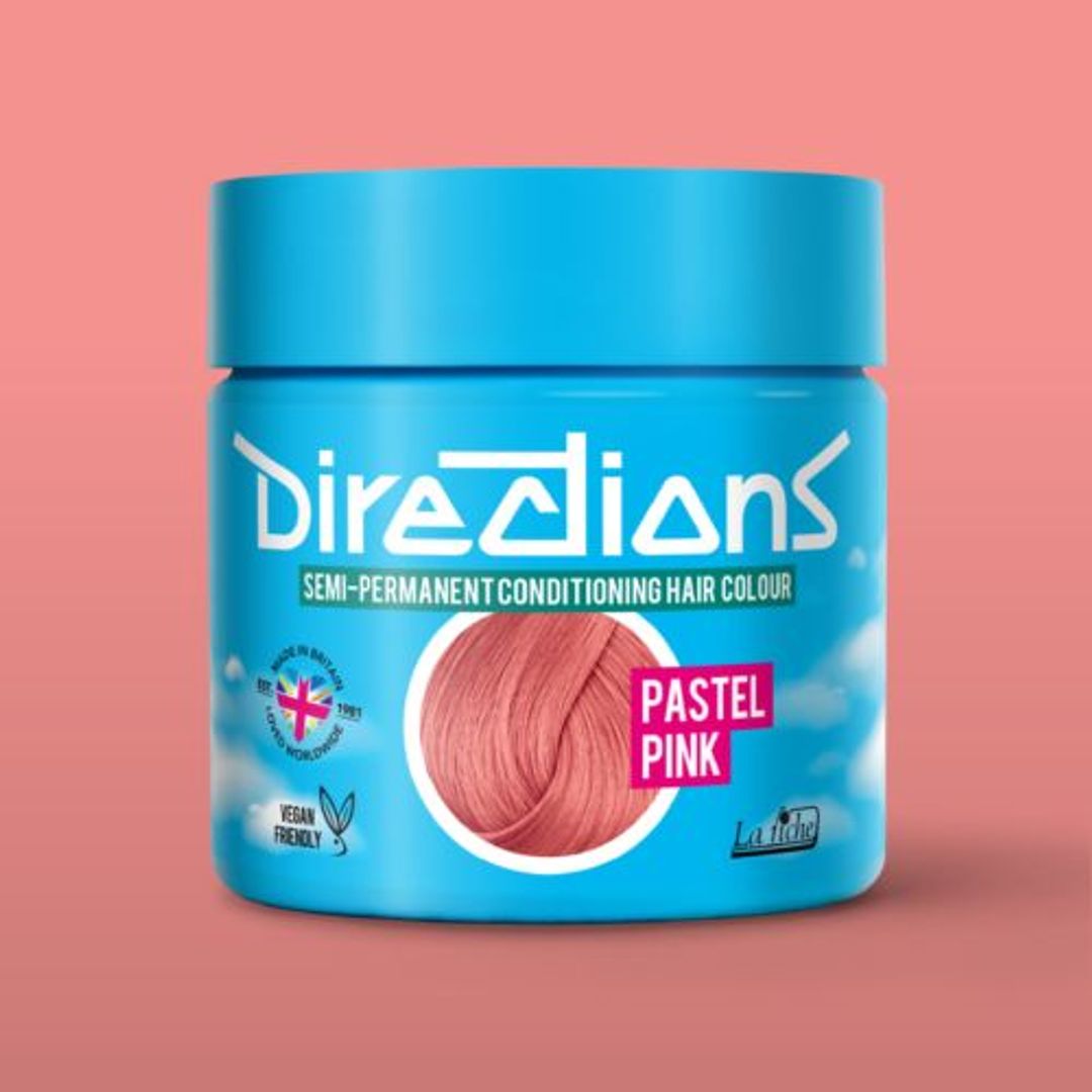 Directions Semi Permanent Hair Colour - Pastel Pink (Pack Of 4)
