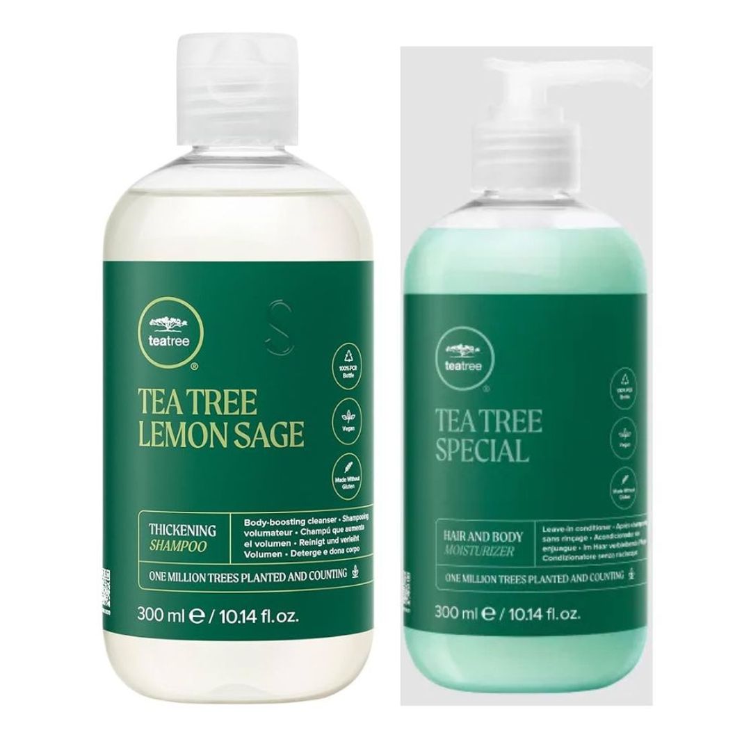 Paul Mitchell Tea Tree Lemon Sage Thickening Shampoo & Conditioner Duo  - 300ml