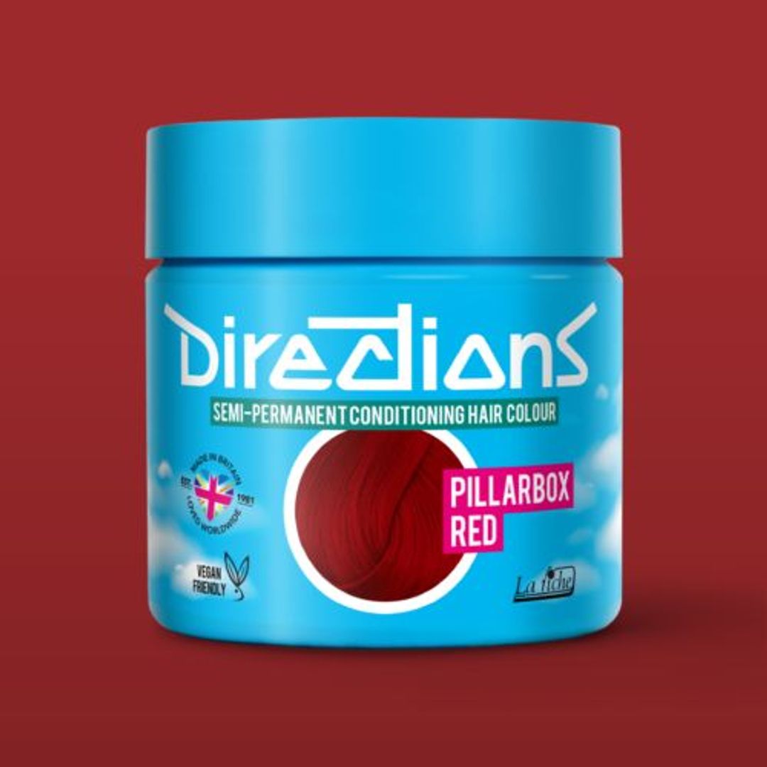 Directions Semi Permanent Hair Colour - Pillarbox Red (Pack Of 2)