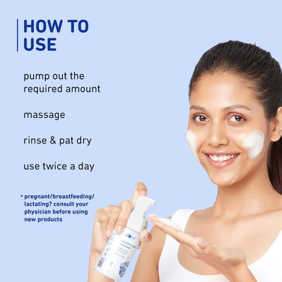 Plum 1% Encapsulated Salicylic Acid Foaming Face Wash - 110ml