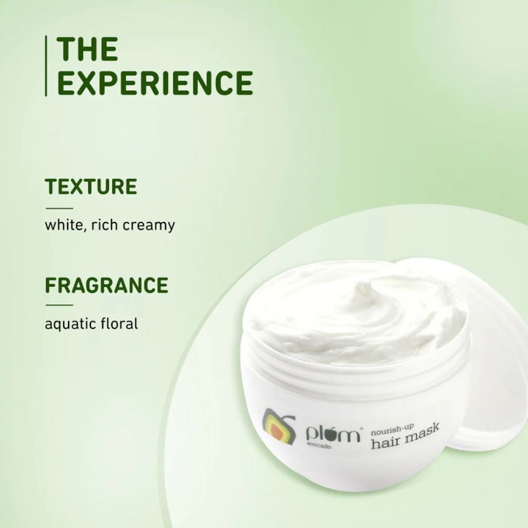 Plum Avocado Nourish-Up Hair Mask - 250g