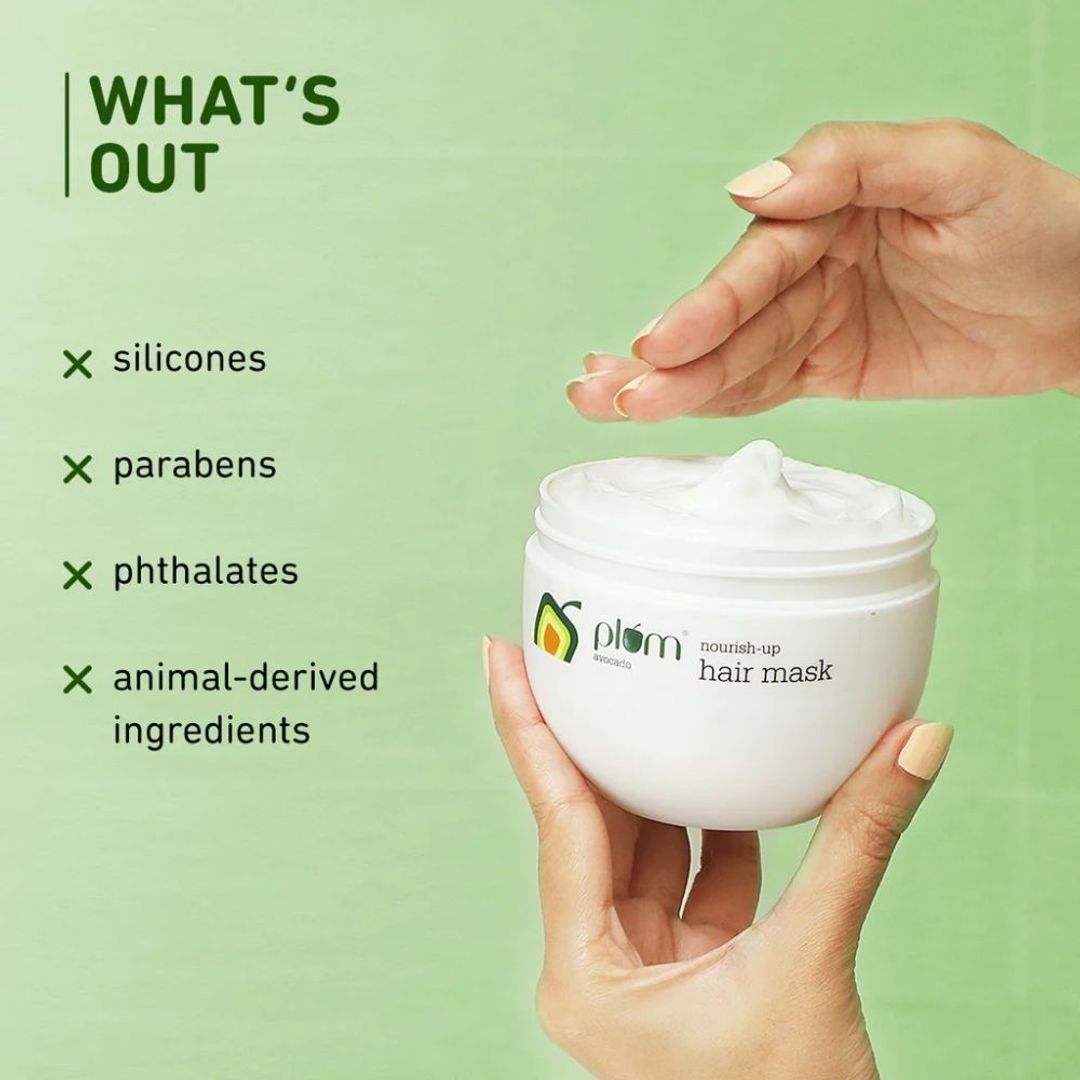 Plum Avocado Nourish-Up Hair Mask - 250g