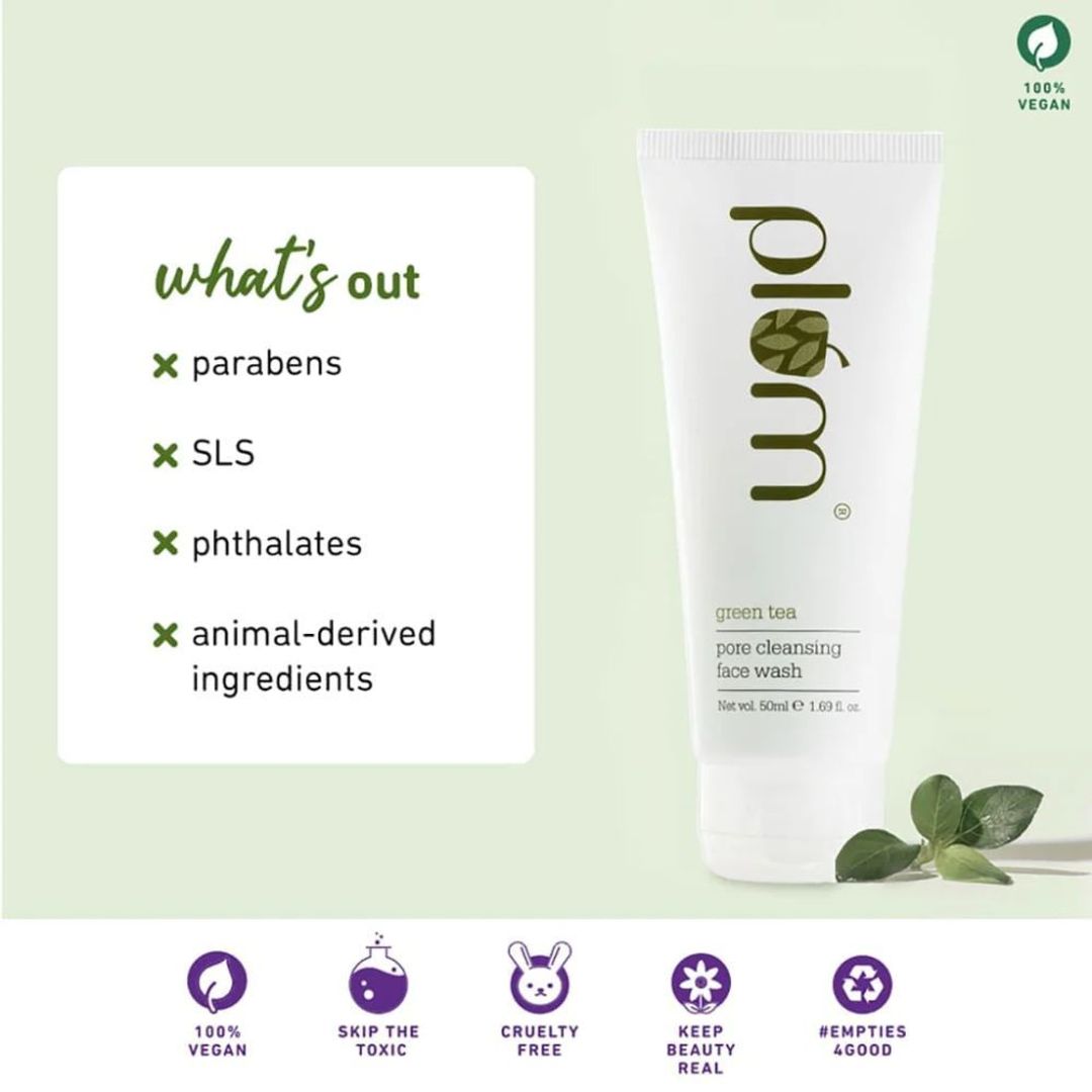 Plum Green Tea Pore Cleansing Face Wash - 50ml