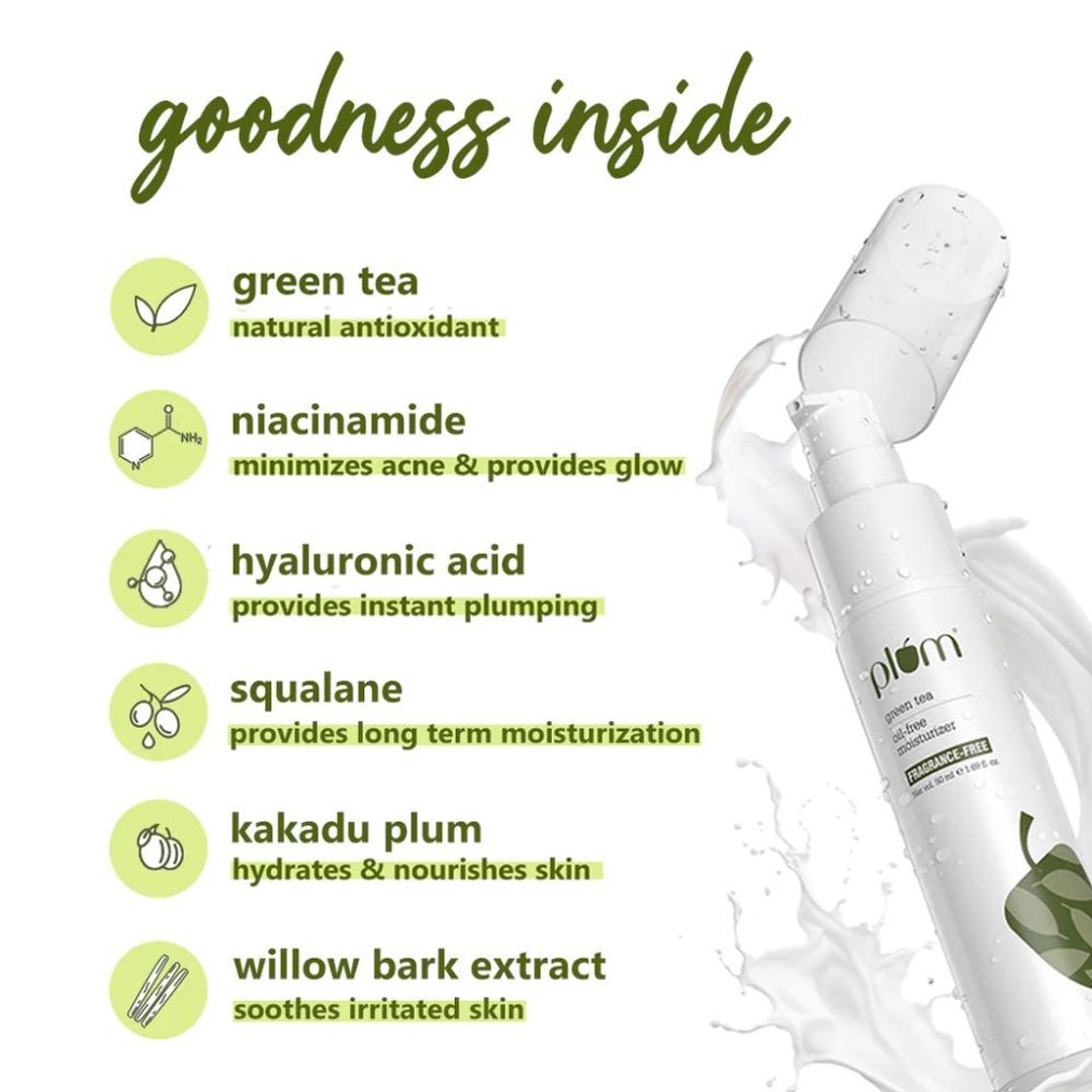 Plum Green Tea Oil-Free Moisturizer - 50ml