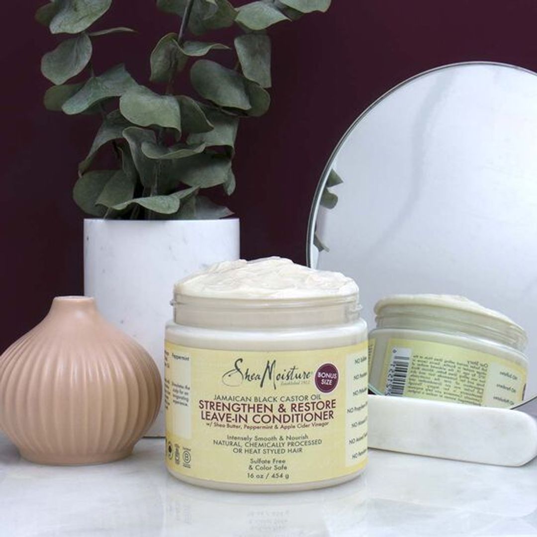 Shea Moisture Jamaican Black Castor Oil Strengthen & Restore Leave-in Conditioner - 15oz
