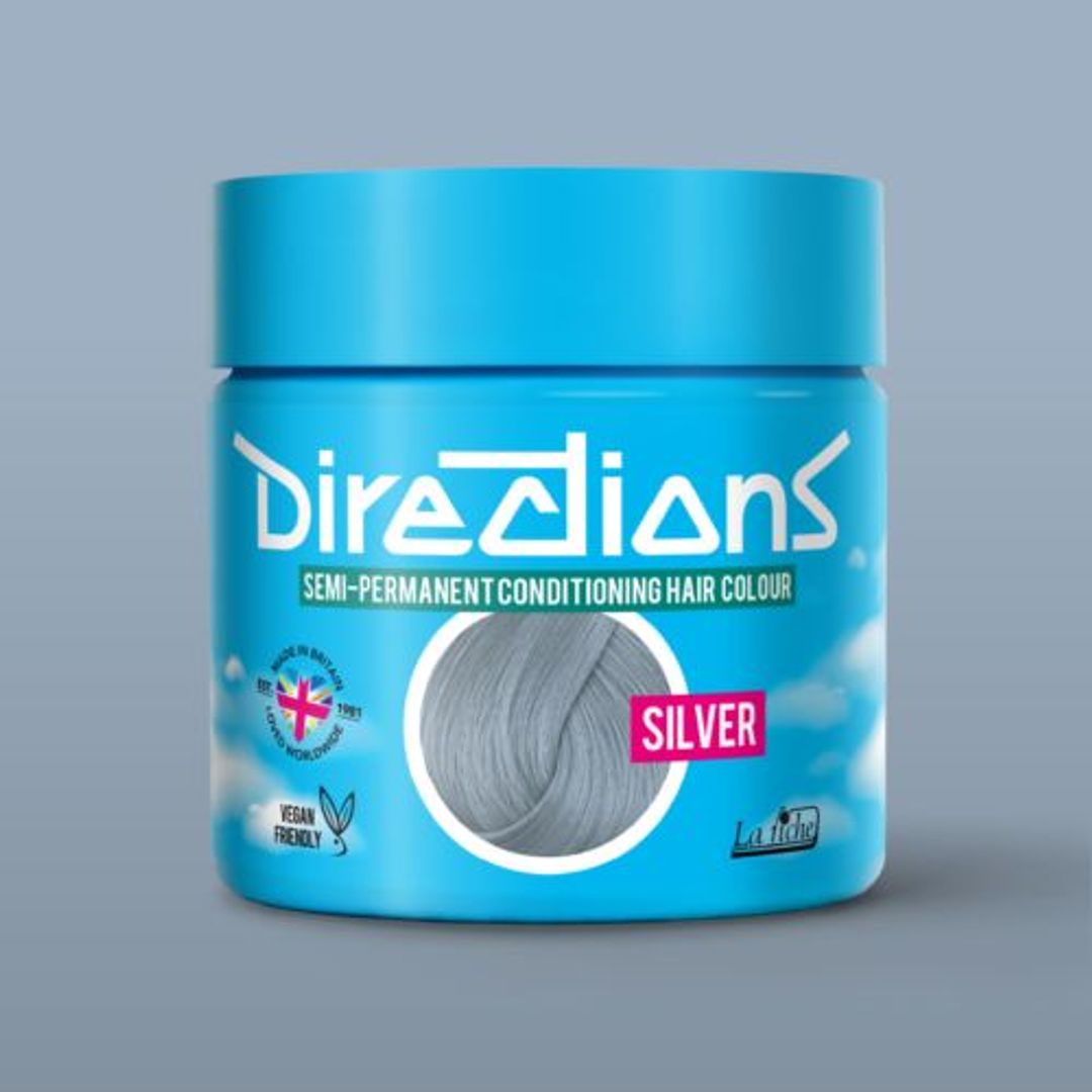 Directions Semi Permanent Hair Colour - Silver (Pack Of 2)