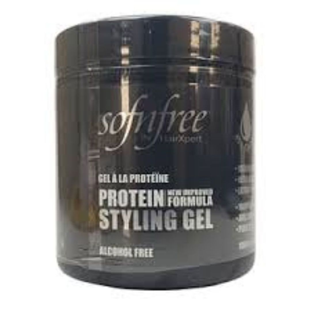 Sofn'Free Protein Styling Gel Black - 907g