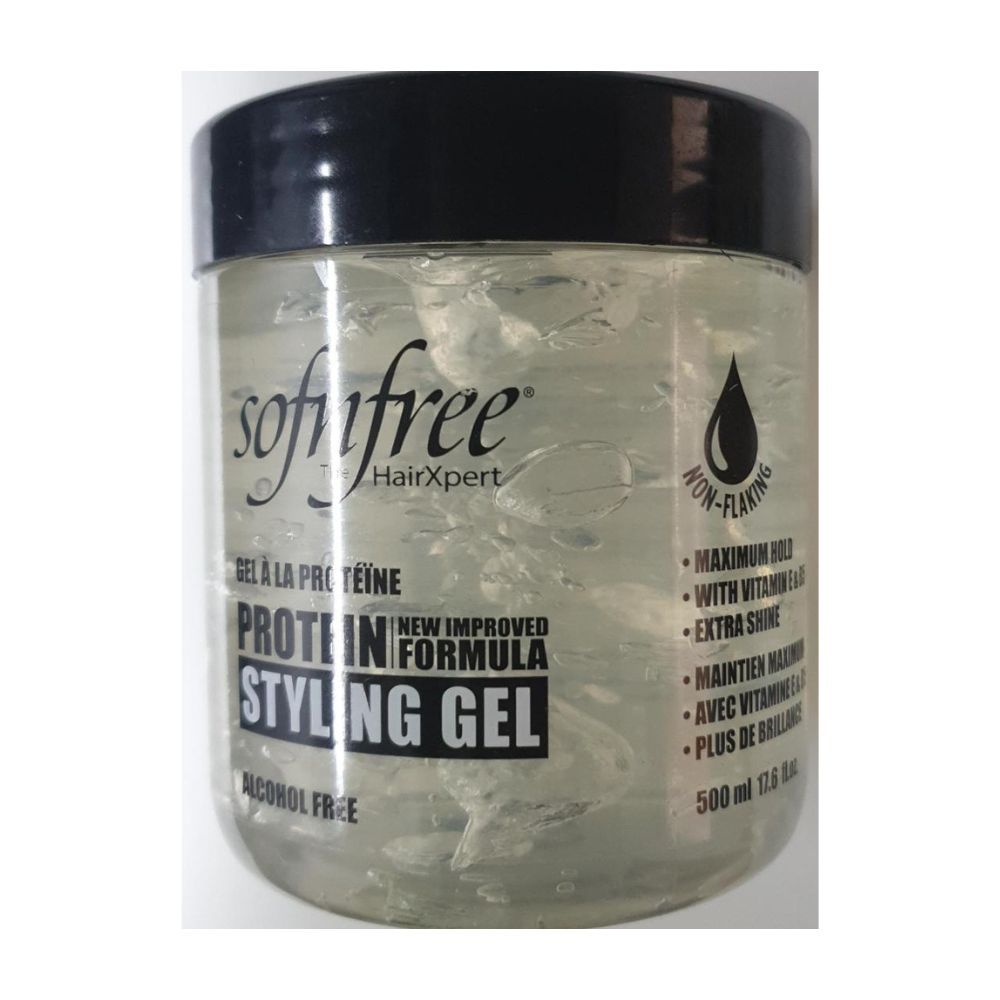 Sofn'Free Protein Styling Gel Clear - 454g