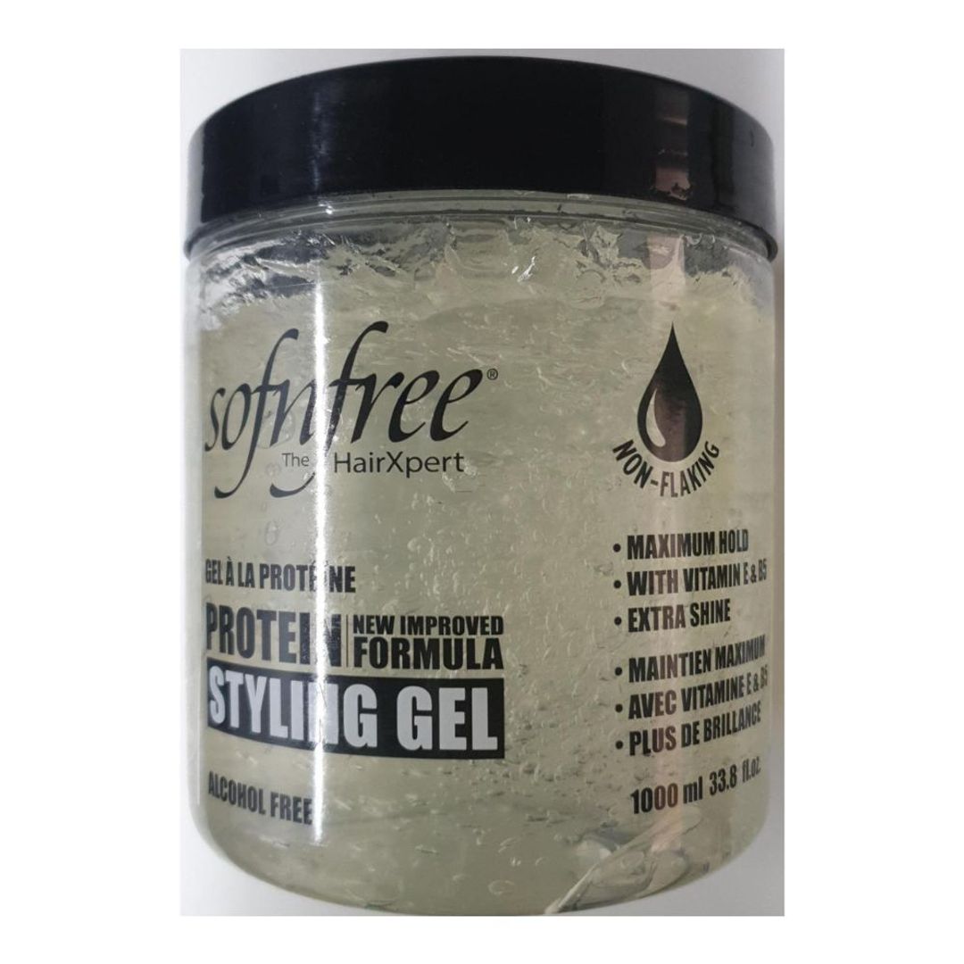 Sofn'Free Protein Styling Gel Clear - 907g