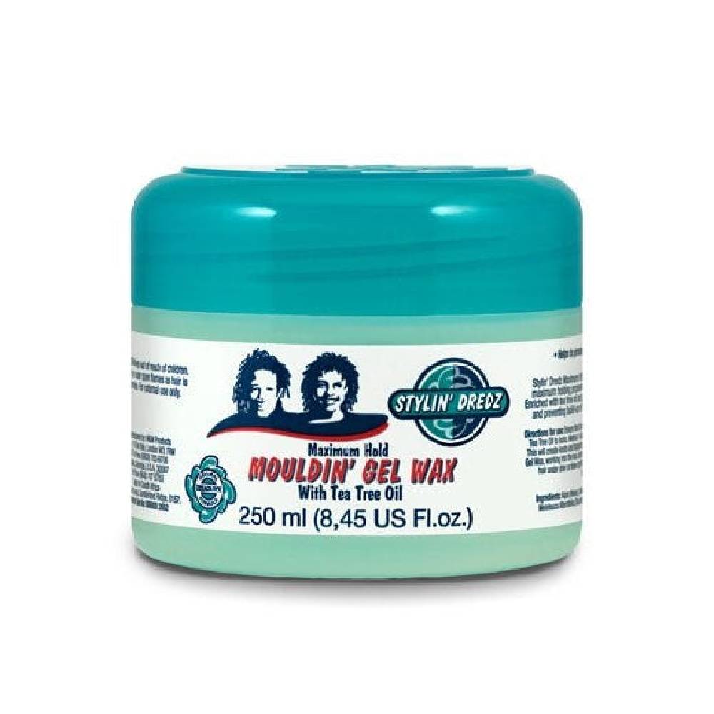 Stylin' Dredz Moulding Gel Wax With Tea Tree Oil - 250ml