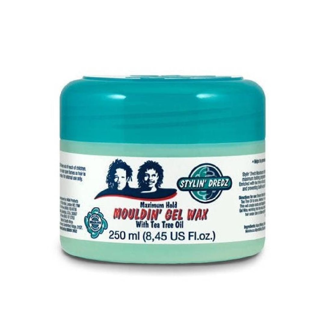 Stylin' Dredz Moulding Gel Wax With Tea Tree Oil - 250ml