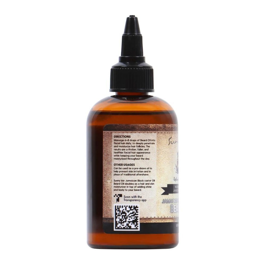 Sunny Isle Jamaican Black Castor Oil Beard Oil - 4oz