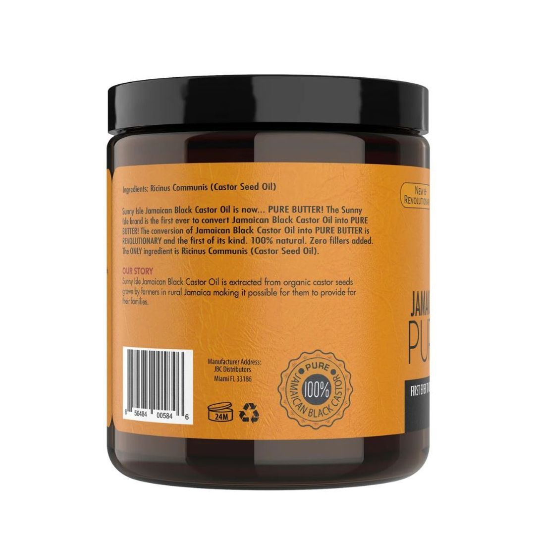 Sunny Isle Jamaican Black Castor Oil Pure Butter - 8oz