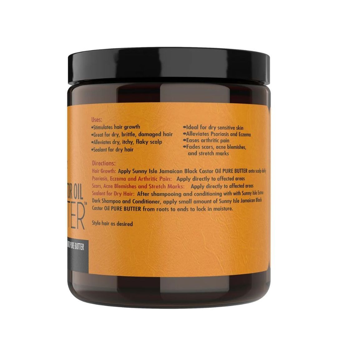 Sunny Isle Jamaican Black Castor Oil Pure Butter - 8oz