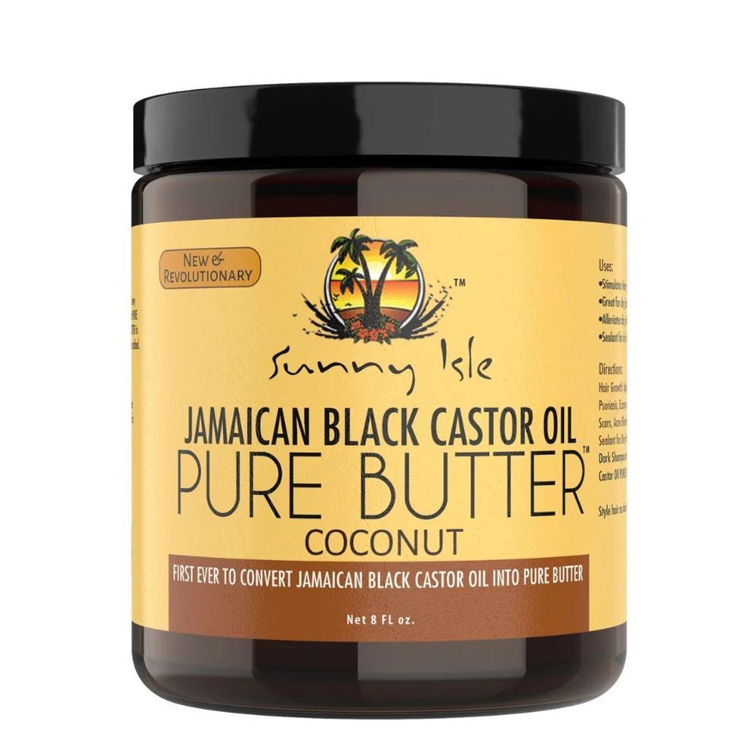 Sunny Isle Jamaican Black Castor Oil Pure Butter With Coconut Oil - 8oz