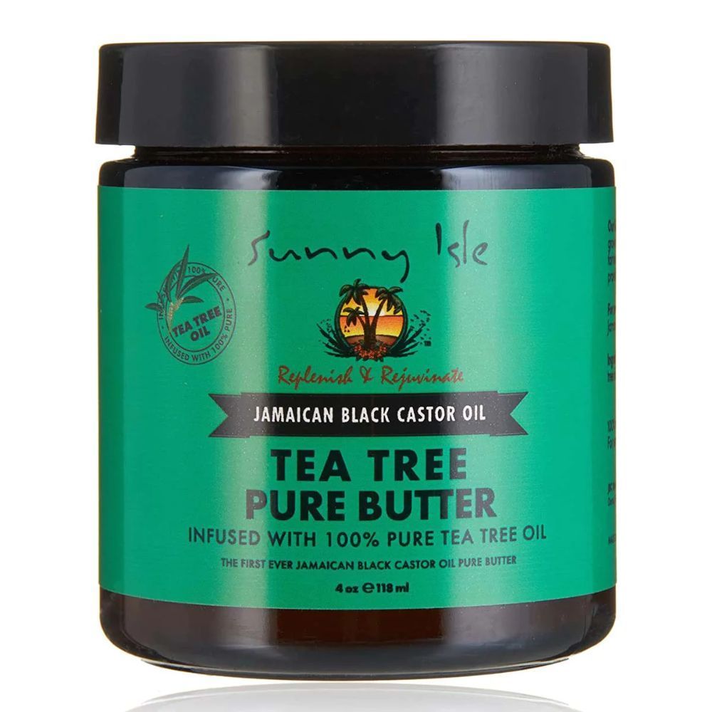 Sunny Isle Jamaican Black Castor Oil Pure Butter With Tea Tree Oil - 4oz