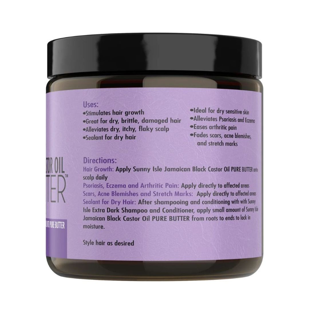 Sunny Isle Lavender Jamaican Black Castor Oil Pure Butter - 4oz