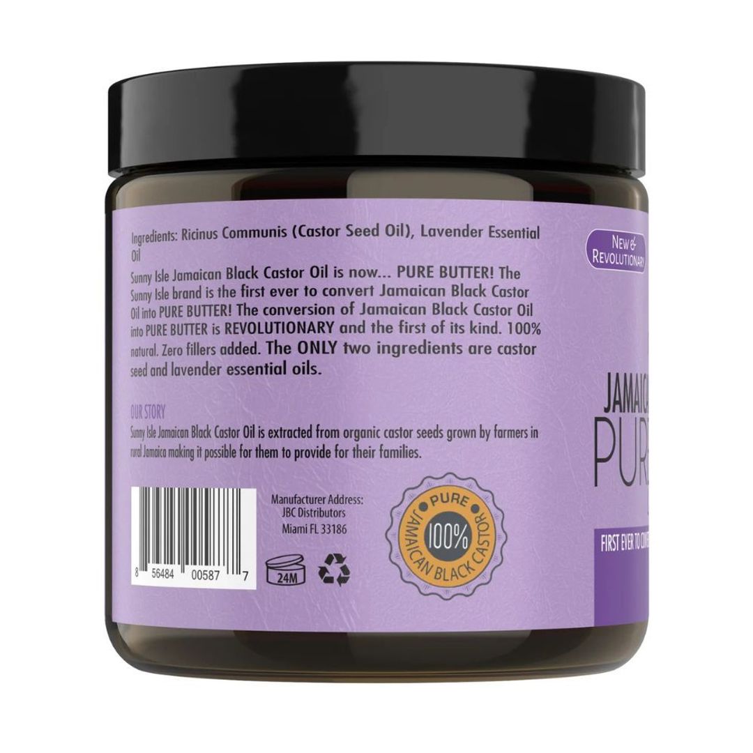 Sunny Isle Lavender Jamaican Black Castor Oil Pure Butter - 4oz
