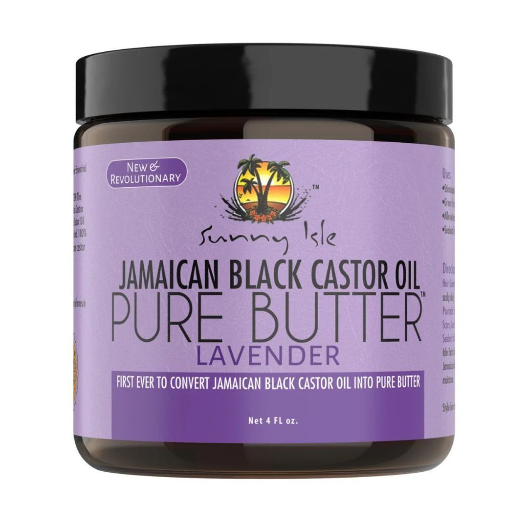 Sunny Isle Lavender Jamaican Black Castor Oil Pure Butter - 4oz