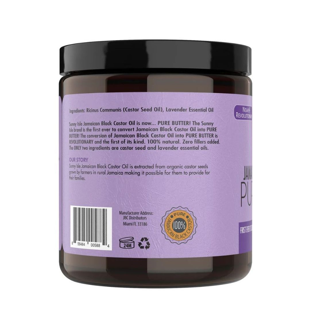 Sunny Isle Lavender Jamaican Black Castor Oil Pure Butter - 8oz
