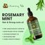 Sunny Isle Rosemary Mint Hair And Strong Roots Oil - 3oz