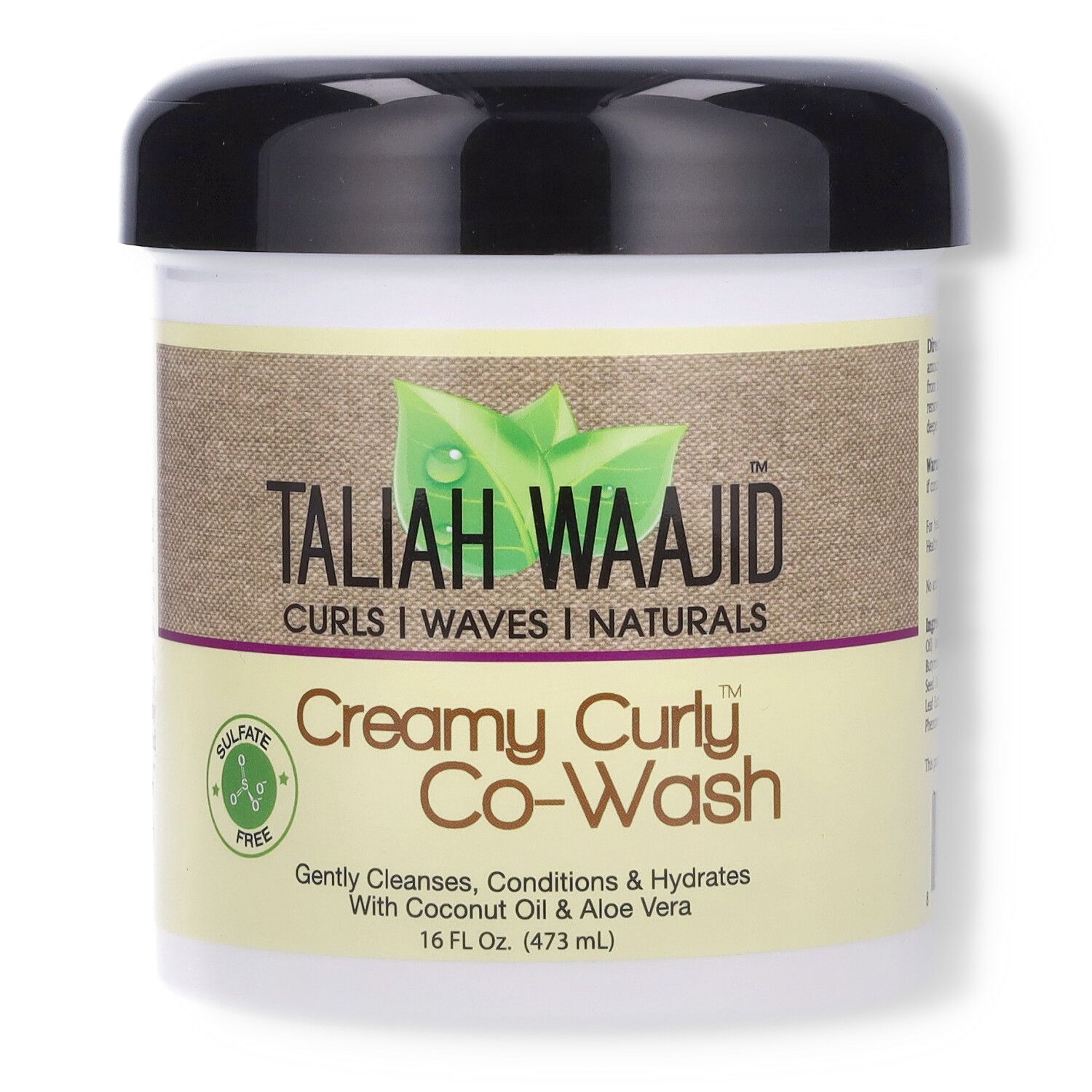 Taliah Waajid Creamy Curly Co-wash - 16oz