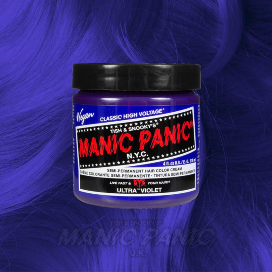 Manic Panic High Voltage Semi Permanent Hair Colours - Ultra Violet