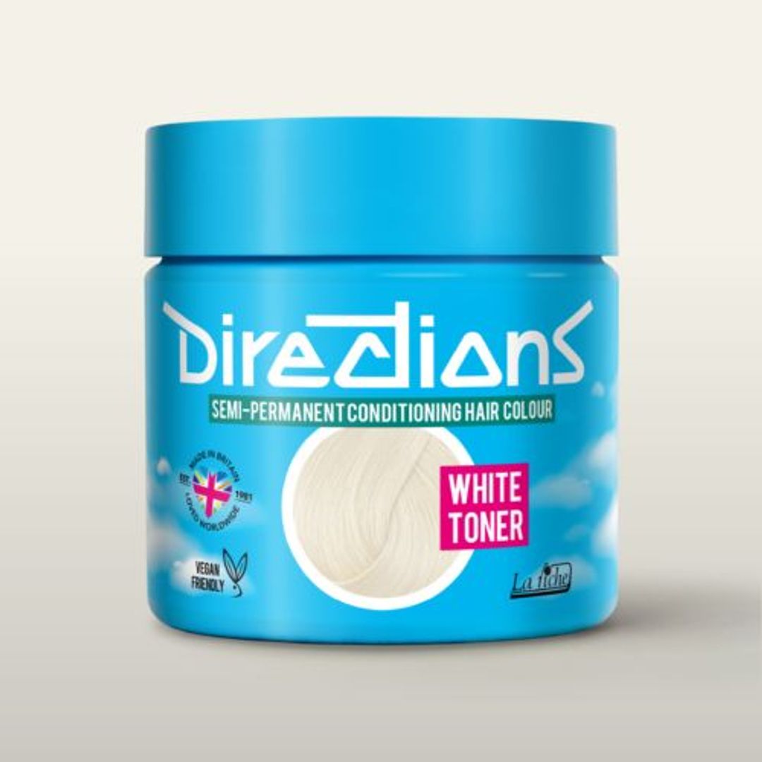 Directions Semi Permanent Hair Colour - White Toner